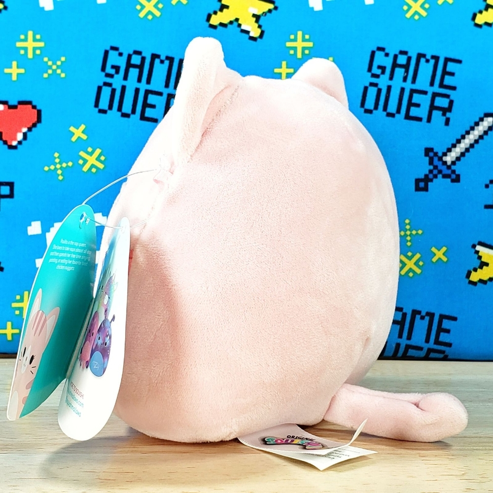 Squishmallow Paulita the Pink Tabby Cat 5" UltraSoft Stuffed Plush Toy NWT - Picture 5 of 12